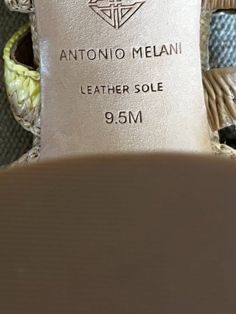 Antonio Melani Woman's Gwindolin Raffa T-Strap Dress Block Heels Sz 9.5 - Picture 3 of 11